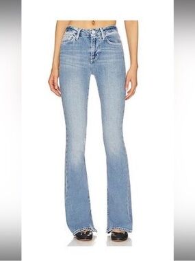 Frame Denim Light Blue Flare Jeans